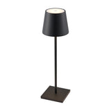 Telbix Clio Rechargeable LED Table Lamp | Black