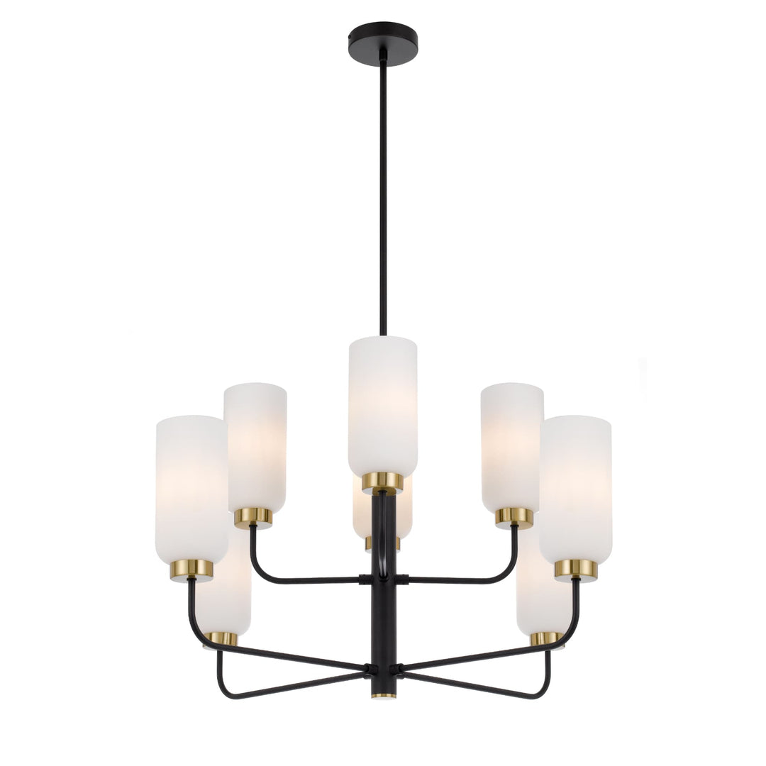 Telbix Sebring Glass Pendant E27 | 8 Light