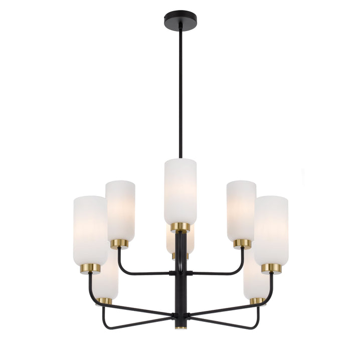 Telbix Sebring Glass Pendant E27 | 8 Light