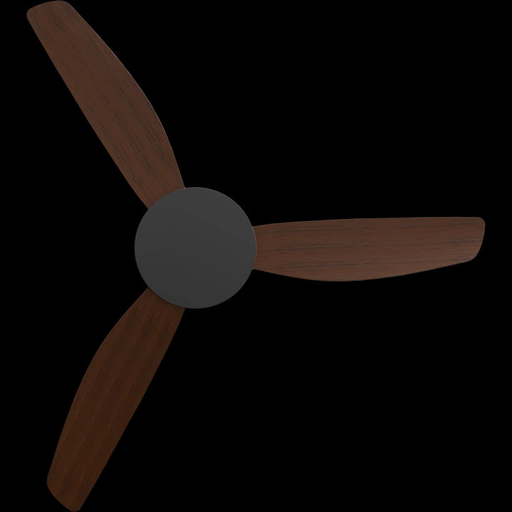 Calibo Condor 48" DC Smart Ceiling Fan with Remote Control | Black and Koa