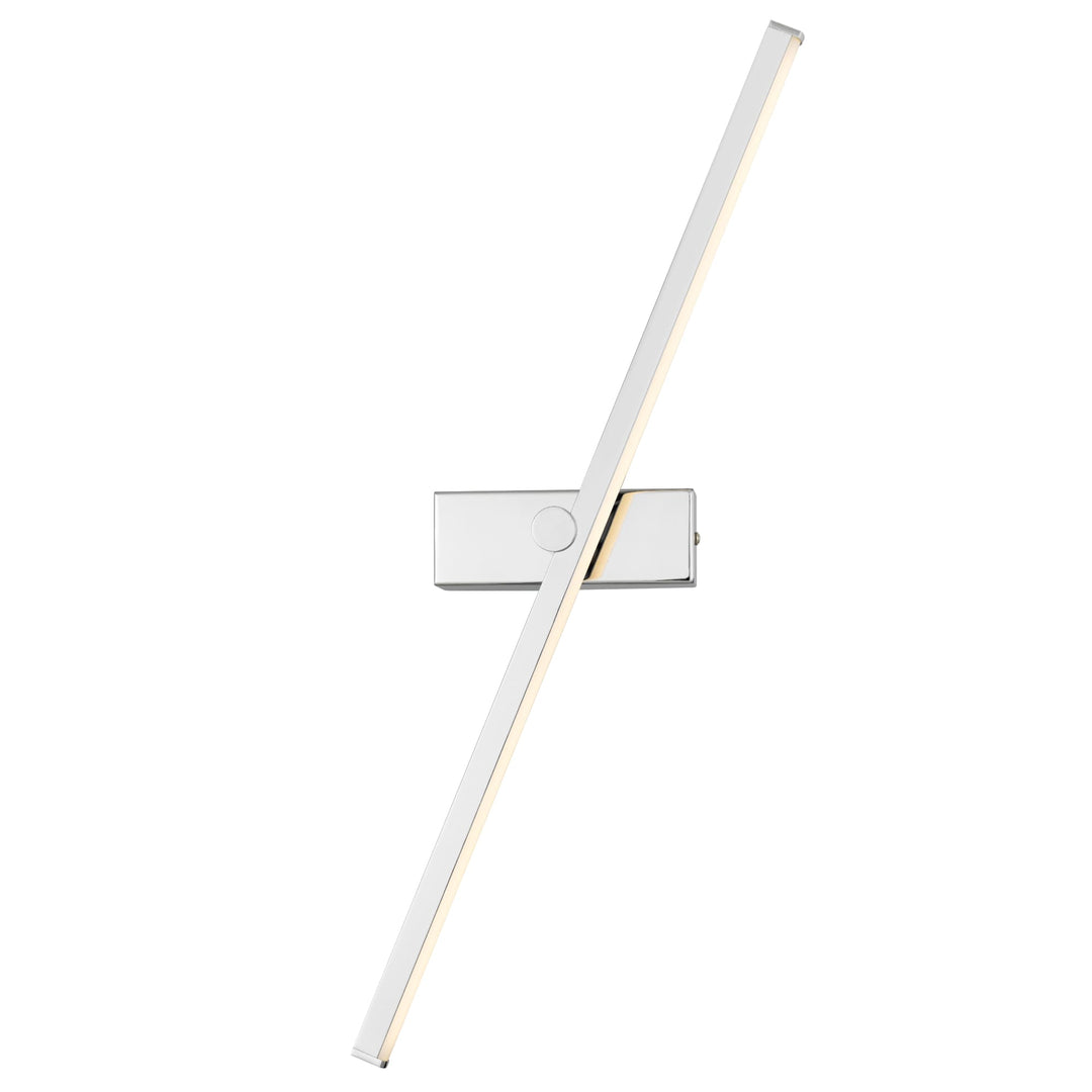 Telbix Foley Medium Tricolour LED Vanity Light | Chrome