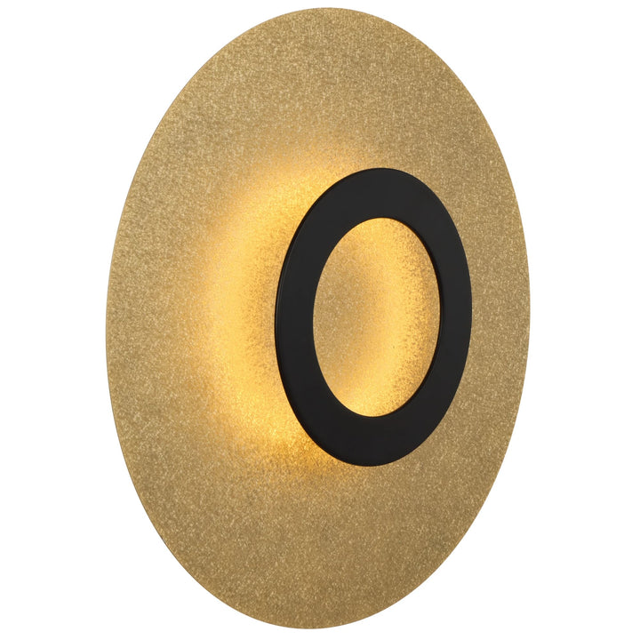 Telbix Pelzer 60 24W LED Wall Light | Black