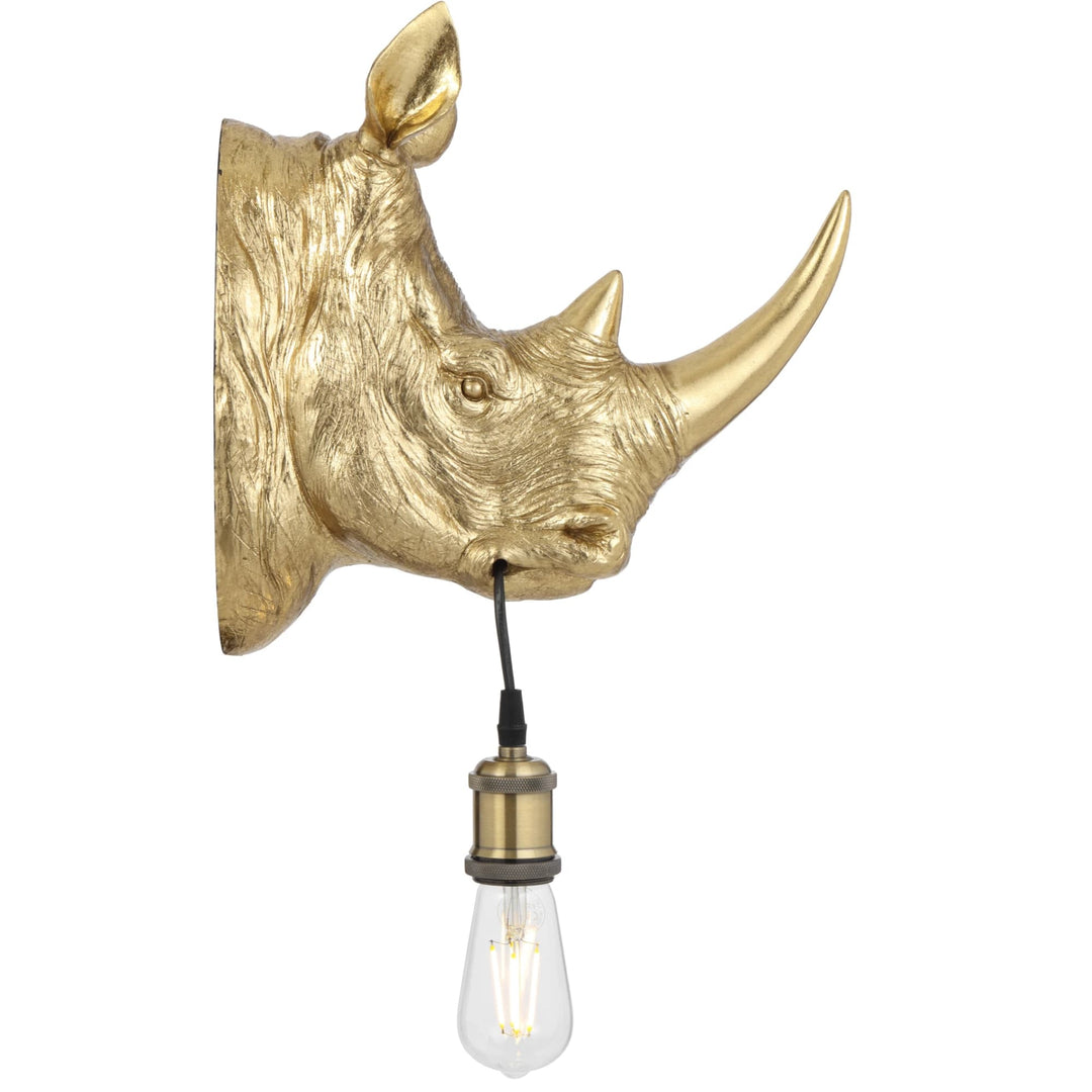 Telbix Rhino Wall Light | Gold