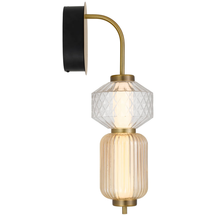 Telbix Torso LED Wall Light | Brass