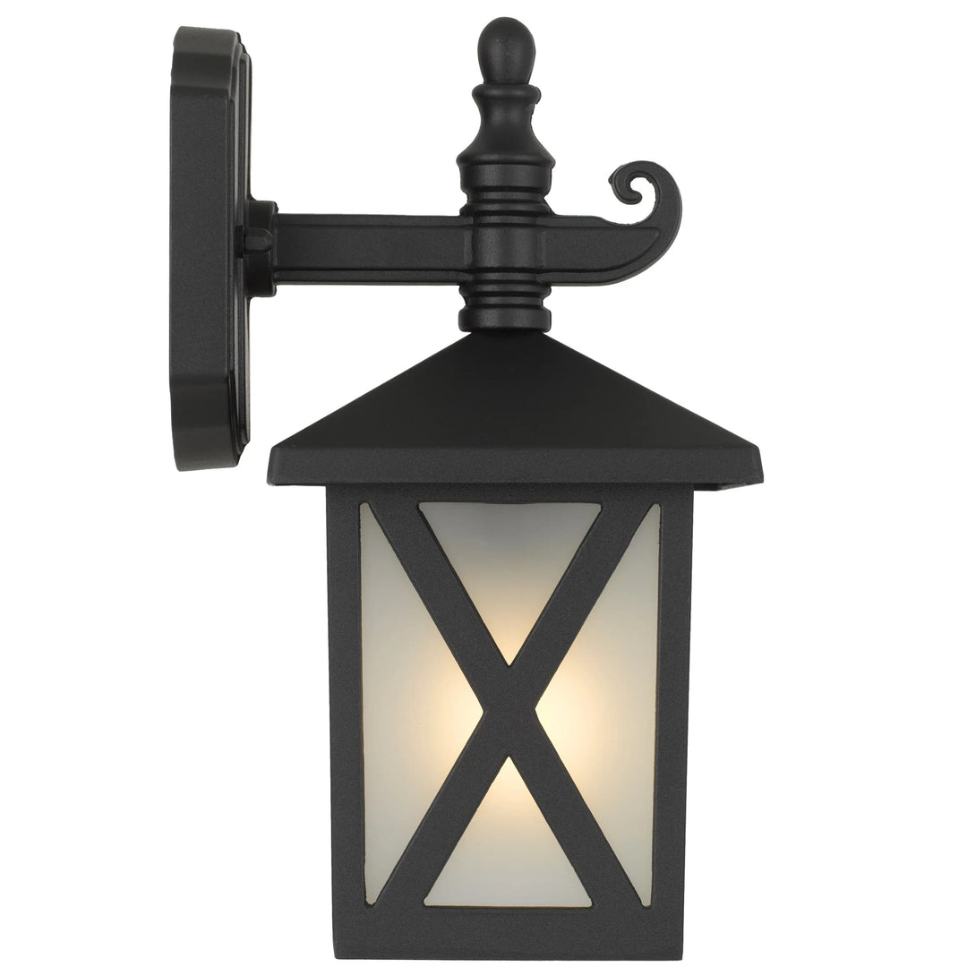 Telbix Eldon Outdoor Wall Light | Black