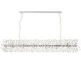 Telbix Lerida 18 Light Rectangular Pendant | Chrome