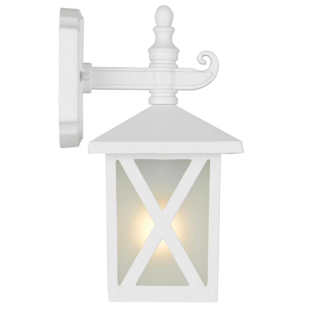Telbix Eldon Outdoor Wall Light | White