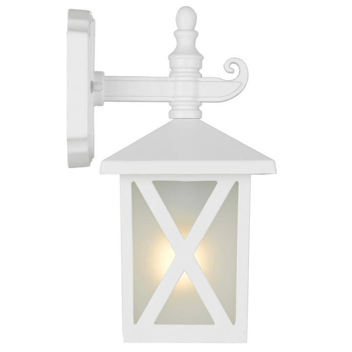 Telbix Eldon Outdoor Wall Light | White