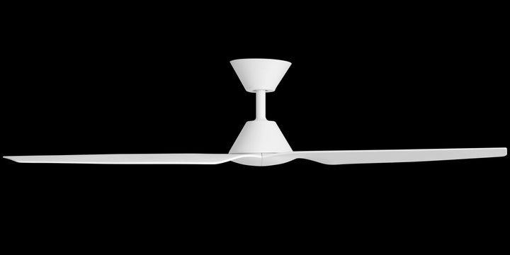 Fanco Infinity-iD 54" Smart DC Ceiling Fan with TriControl | White