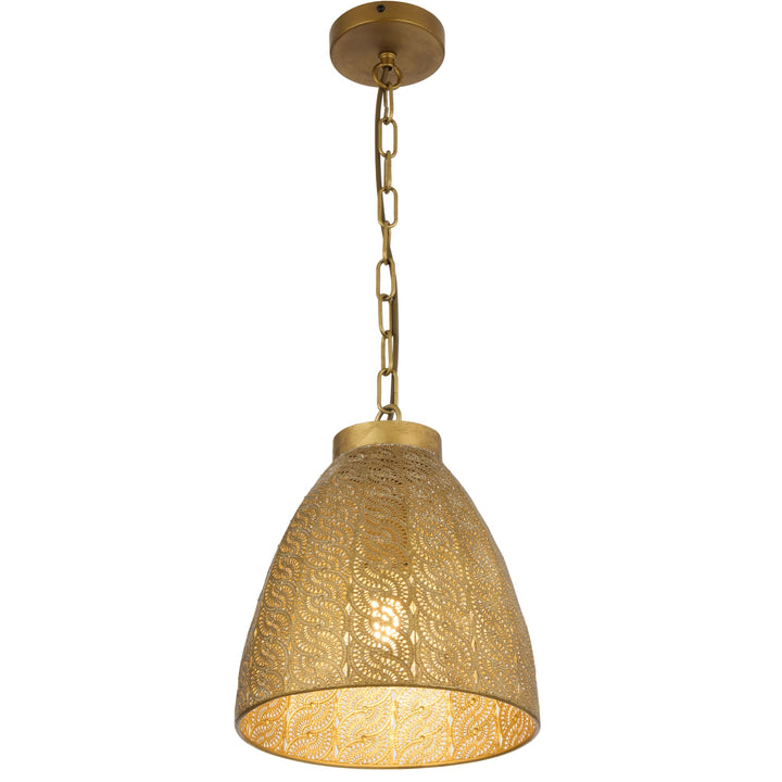 Telbix Aydin 280mm Pendant | Antique Brass