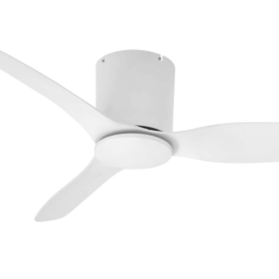 Fanco Studio 48" (1220mm) Low Profile ABS Blade DC Ceiling Fan With Wall Control | White