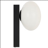 Telbix Skyla Indoor Touch Wall Light | Black