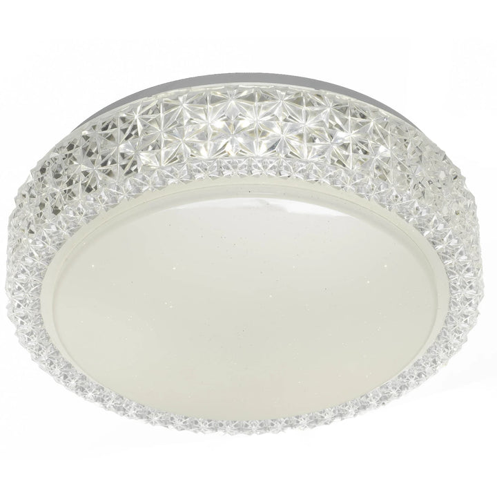 Telbix Amelia 18W LED Oyster Light | White