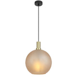 Telbix Patino Medium Glass Pendant (E27) | Amber