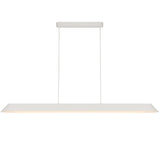 Telbix Corsa Tricolour LED Linear Pendant | White