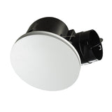 Hybrid Round DIY Exhaust Fan | White