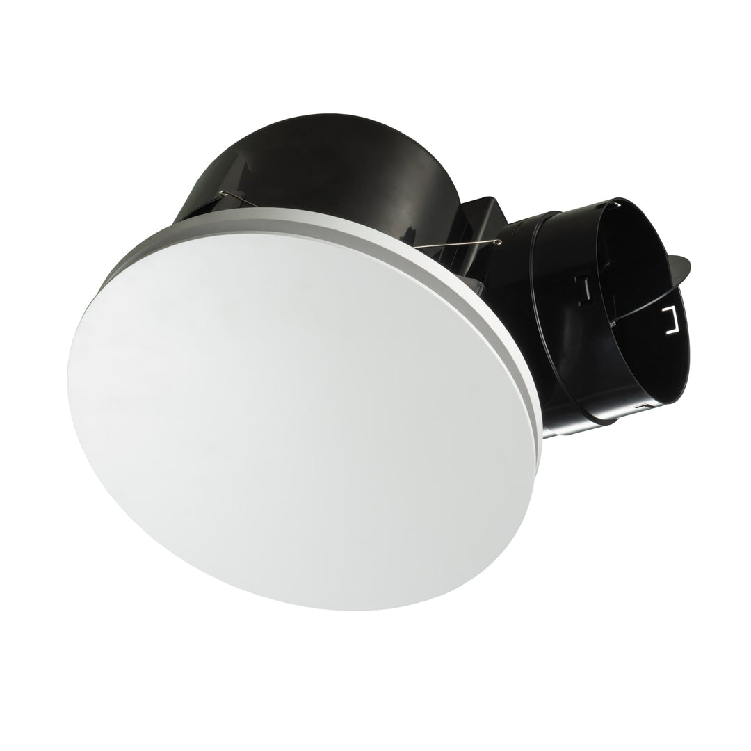 Hybrid Round DIY Exhaust Fan | White