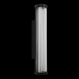 Calibo Junco Vertical Slimline Tubular 3CCT LED Exterior Wall Light | Small