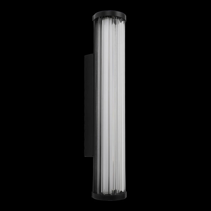 Calibo Junco Vertical Slimline Tubular 3CCT LED Exterior Wall Light | Small