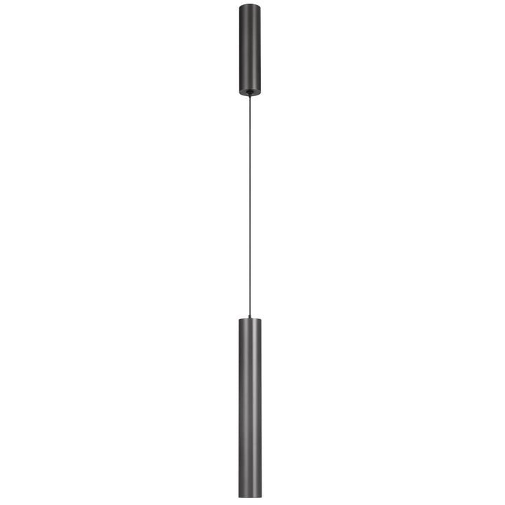 Telbix Verano Dual Cylinder Slim LED Pendant Light | Gun Metal