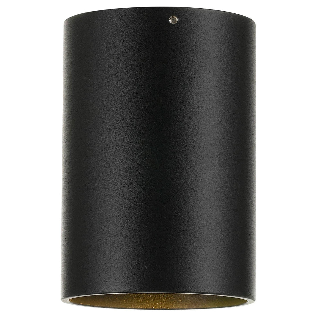 Telbix Keon Black 20W Dimmable Surface Mounted LED Downlight | Cool White