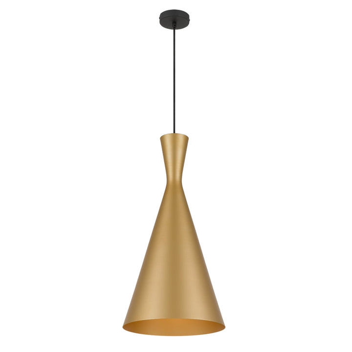 Telbix Flero Gold Pendant Light (E27) | Large