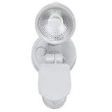 Telbix Illume Single Exterior Security Spotlight with Sensor | White