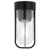 Telbix Fonseca Exterior Wall Light | Black