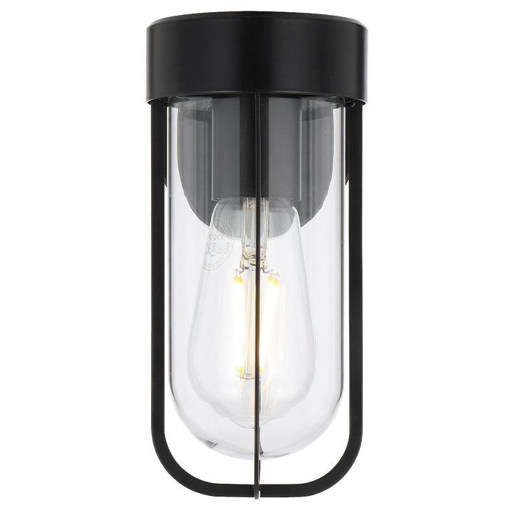 Telbix Fonseca Exterior Wall Light | Black