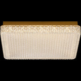 Calibo Gleam Crystalline 550mm Square LED CTC Light | Gold