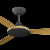 Calibo Condor 48" DC Smart Ceiling Fan with Remote Control | Black and Teak
