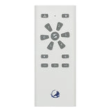Calibo Storm 42" (1070mm) 5 Blade Indoor/Outdoor DC Ceiling Fan & Remote | White & Koa