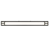 Telbix Gilson Medium Tricolour LED Vanity Light | Black