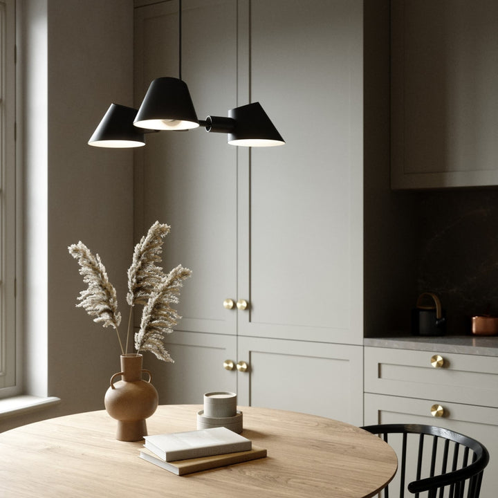 Nordlux Stay 3 Light Pendant | Black