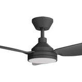 Calibo Sora 52" DC Ceiling Fan with LED Light, Wall Control and Remote | Black