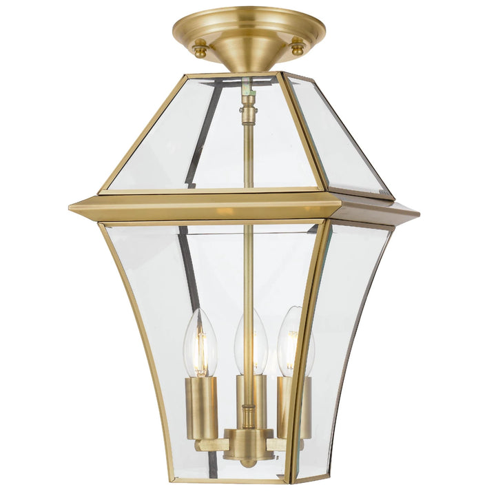 Telbix Rye 27 Pendant | Brass