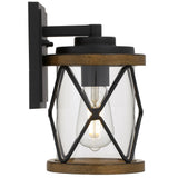 Telbix Capstan 25 Exterior Wall Light | Black