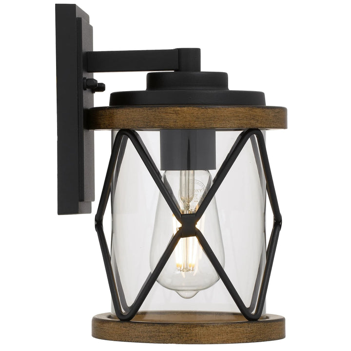 Telbix Capstan 25 Exterior Wall Light | Black