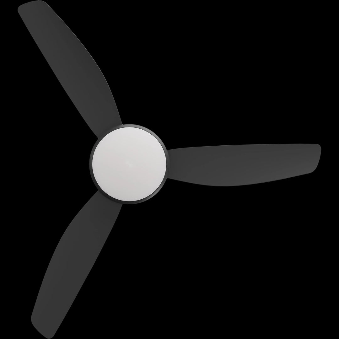 Calibo Condor 48" DC Smart Ceiling Fan with LED Light and Remote Control | Black