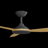Calibo Condor 52" DC Smart Ceiling Fan with Remote Control | Black and Bamboo