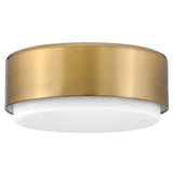 Hinkley Cedric Small Flush Mount | Lacquered Brass
