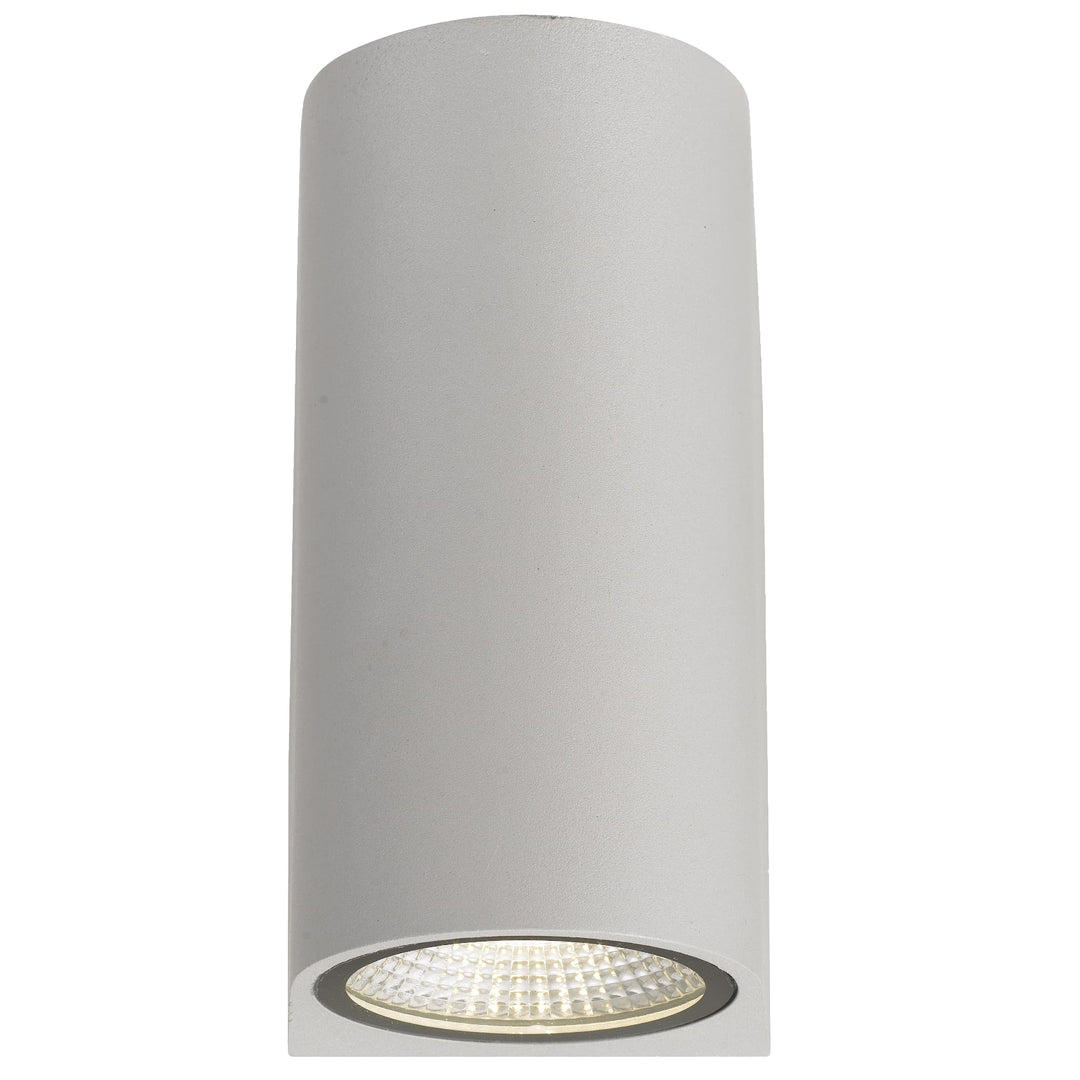Telbix Vita Exterior Up/Down CCT LED Wall Light | Silver