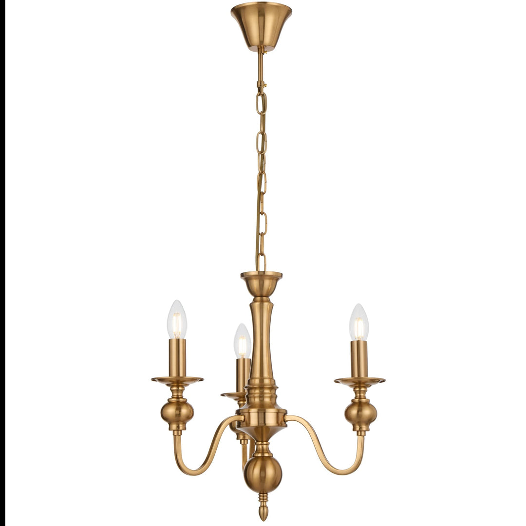 Telbix Siedel 3-Light Pendant | Copper