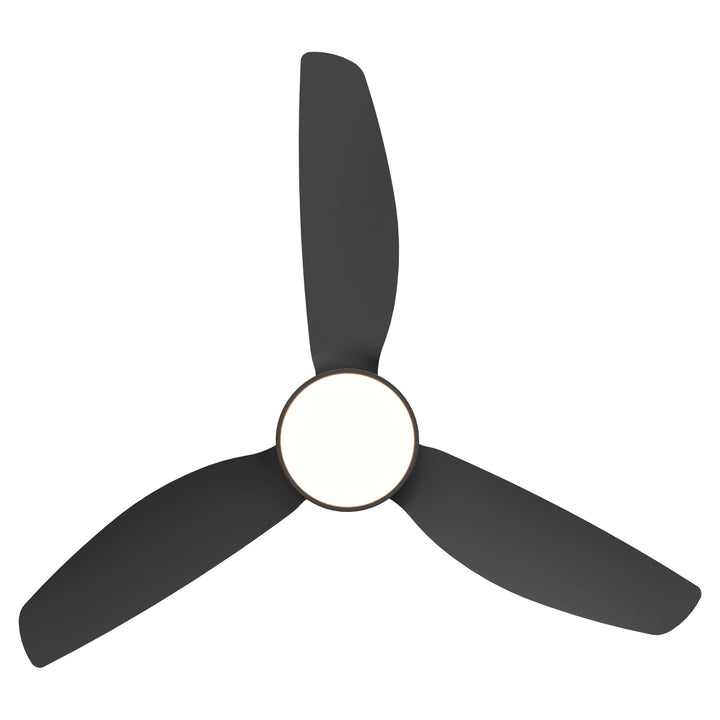Calibo Sora 52" DC Ceiling Fan with LED Light, Wall Control and Remote | Black