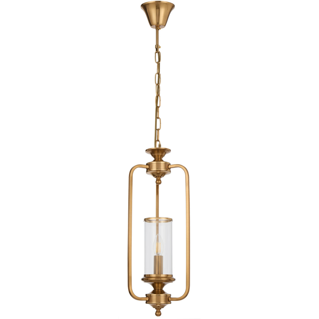 Telbix Velden 1 Light Pendant | Copper