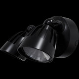 Calibo Nighthawk Double LED Spotlight | Black