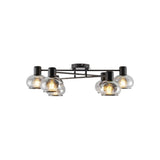 Telbix Marbell 6 Light Close to Ceiling (CTC) Light | Black