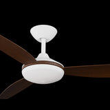 Calibo Condor 56" DC Smart Ceiling Fan with LED Light and Remote Control | White and Koa