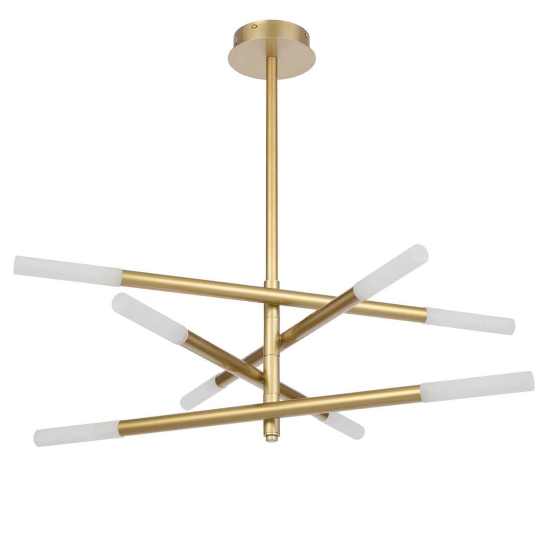 Telbix Pinta 8 Light LED Pendant Light | Gold