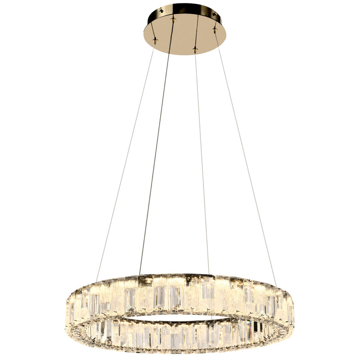 Telbix Rias 1 Tier Pendant Light | Gold